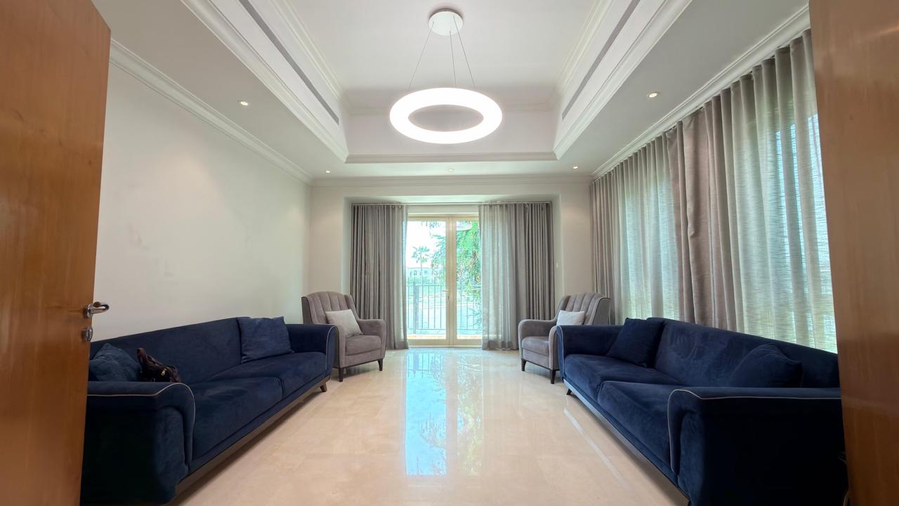 Luxury Lakefront Living | Fully Furnished 4BR + Maid | Private Lift & Massive Garden
