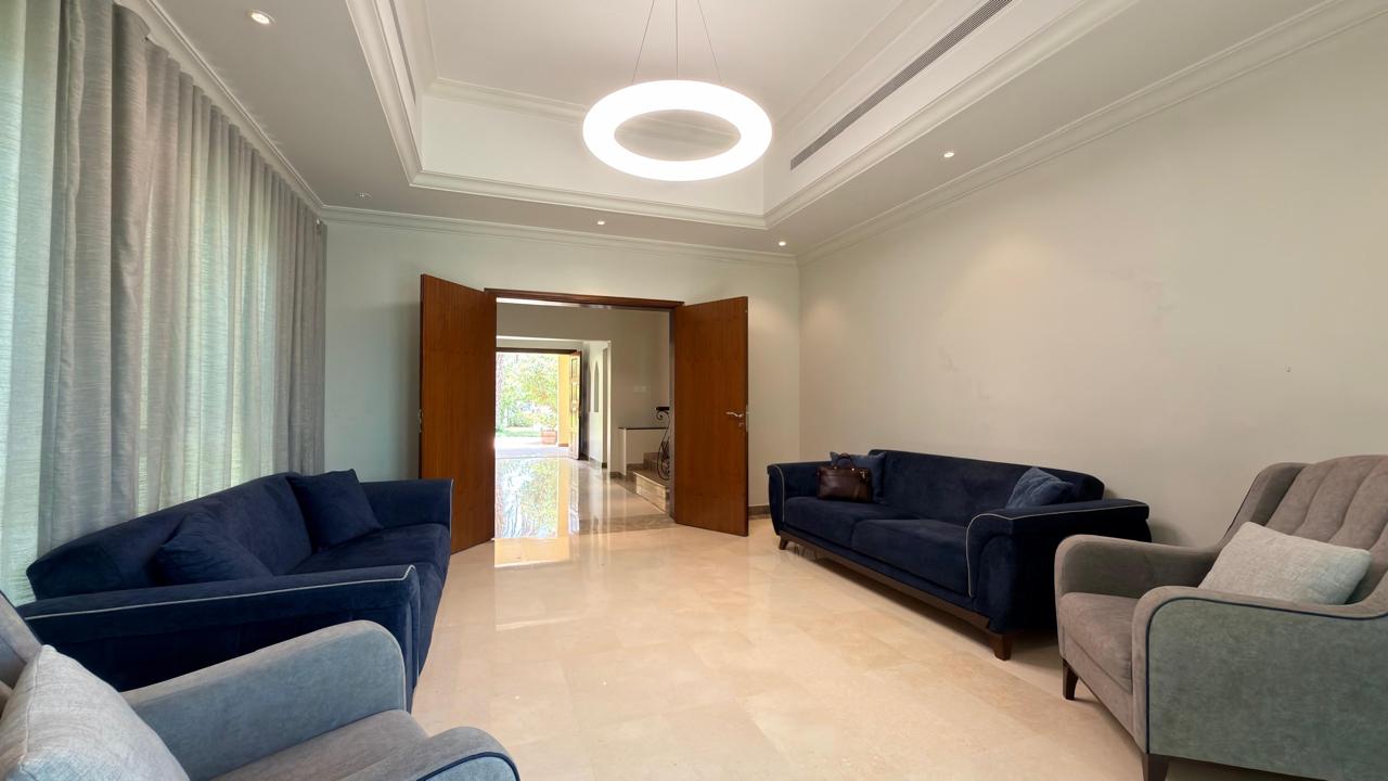 Luxury Lakefront Living | Fully Furnished 4BR + Maid | Private Lift & Massive Garden